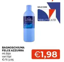 Mercatò Bagnoschiuma Felce Azzurra offerta