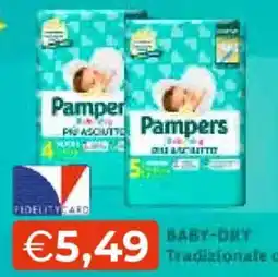 Mercatò Pampers Baby-Dry offerta