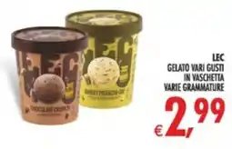 Deco Supermercati LEC gelato vari gusti offerta
