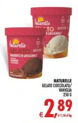 Deco Supermercati Naturelle Gelato Cioccolato/Vaniglia offerta