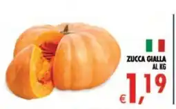 Deco Supermercati Zucca gialla offerta