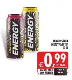 Deco Supermercati Lemonsoda energy offerta
