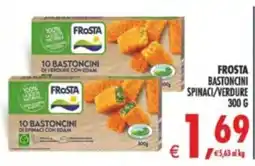 Deco Supermercati Frosta bastoncini spinaci/verdure offerta