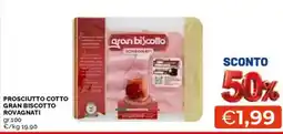 Mercatò Prosciutto cotto Gran biscotto Rovagnati offerta