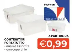 Mercatò Contenitori portatutto offerta