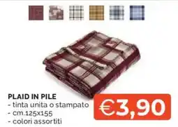 Mercatò Plaid in pile offerta