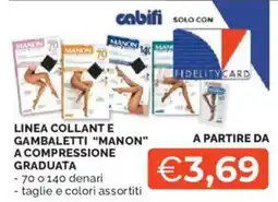 Mercatò Linea collant e gambaletti Manon offerta