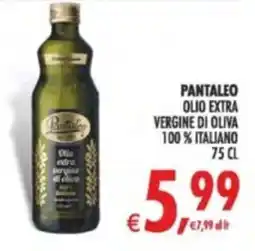 Deco Supermercati Pantaleo olio extra vergine di oliva offerta