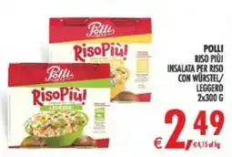 Deco Supermercati Polli Riso Più! insalata per riso con würstel/leggero offerta
