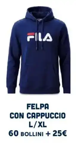 A&O FelPA con cappuccio Fila offerta