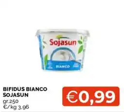Mercatò Bifidus bianco Sojasun offerta