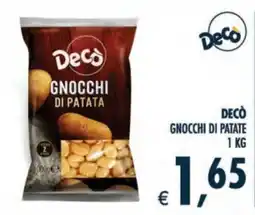 Deco Supermercati Decò gnocchi di patata offerta