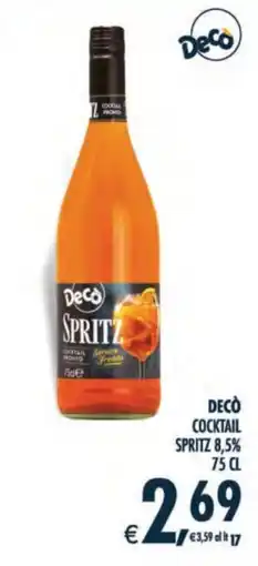 Deco Supermercati Decò Spritz offerta