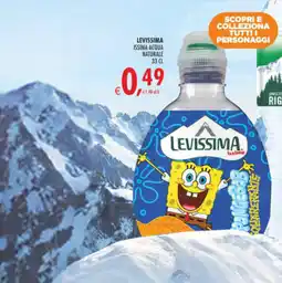 Deco Supermercati Levissima acqua naturale offerta
