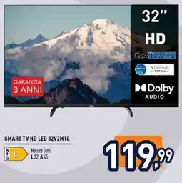 Unieuro Ioplee Smart TV HD LED 32V2M10 offerta