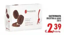 Deco Supermercati Gastronauta biscottini al cacao offerta