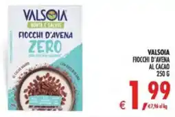 Deco Supermercati Valsòia fiocchi d'avena al cacao offerta