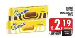 Deco Supermercati Pavesini Cacao/Classici offerta