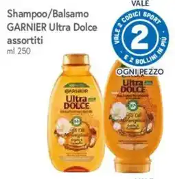 A&O Shampoo/Balsamo Garnier Ultra Dolce offerta