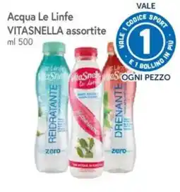 A&O Acqua Le Linfe VITASNELLA assortite offerta