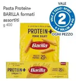 A&O Pasta Protein+ Barilla formati assortiti offerta