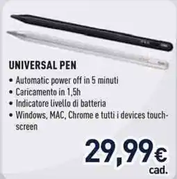 Unieuro Universal Pen offerta