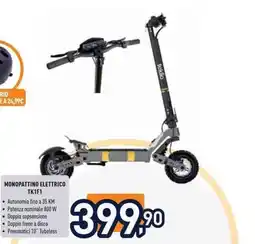 Unieuro Monopattino elettrico Tokio TK1F1 offerta