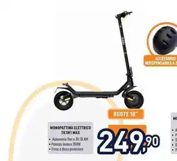 Unieuro Monopattino elettrico TK1M1 Max offerta