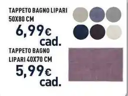 Unieuro Tappeto bagno Lipari offerta