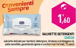 Parafarmacia Conad Salviettine detergenti Chicco offerta
