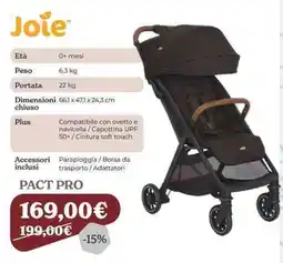 Iperbimbo Joie Pact Pro offerta