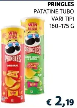In Coop Pringles patatine tubo offerta