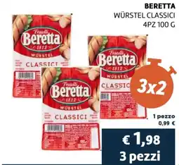 In Coop Fratelli Beretta Würstel Classici offerta