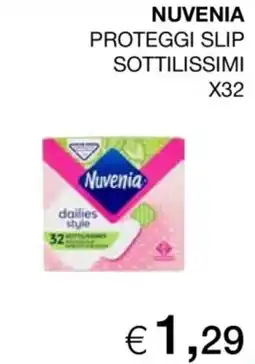 In Coop Nuvenia proteggi slip sottilissimi offerta