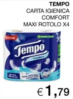 In Coop Tempo carta igienica comfort offerta
