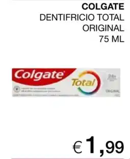 In Coop Colgate dentifricio total original offerta