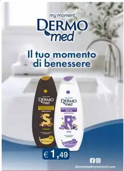 In Coop Dermo med Bagnodoccia Sensualità Idratante offerta