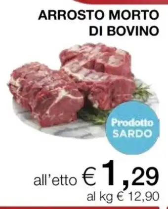 Arrosto morto di bovino