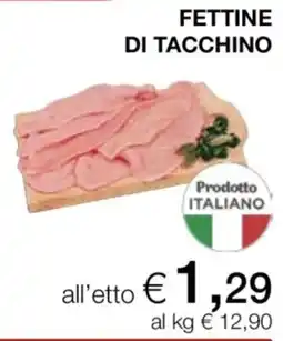 In Coop Fettine di tacchino offerta