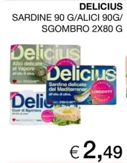 In Coop Delicius Sardine delicate del Mediterraneo offerta