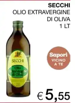 In Coop Secchi olio extravergine di oliva offerta