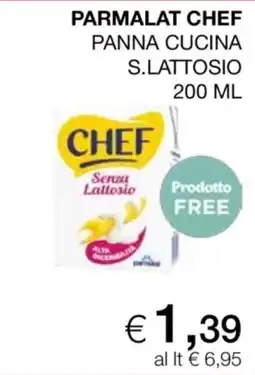 In Coop Parmalat Chef Panna Cucina S. Lattosio offerta