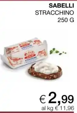 In Coop Sabelli stracchino offerta