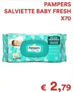 In Coop Pampers salviette baby fresh offerta