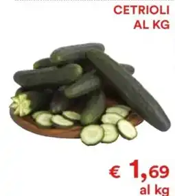 In Coop Cetrioli offerta
