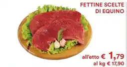 In Coop Fettine scelte di equino offerta