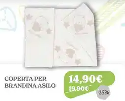 Iperbimbo Coperta per brandina asilo offerta