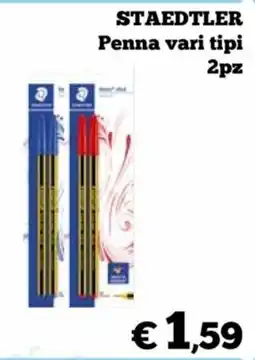 In Coop Staedtler penna vari tipi offerta