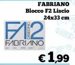 In Coop Blocco F2 Liscio Fabriano offerta