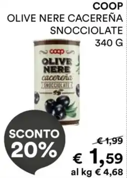 In Coop Olive nere cacereña snocciolate offerta
